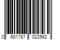 Barcode Image for UPC code 0681787022562