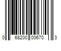 Barcode Image for UPC code 068200006703