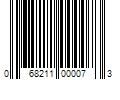 Barcode Image for UPC code 068211000073. Product Name: 