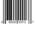 Barcode Image for UPC code 068300000137