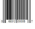 Barcode Image for UPC code 068312000057