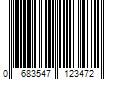 Barcode Image for UPC code 0683547123472