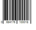 Barcode Image for UPC code 0684176100018