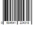 Barcode Image for UPC code 0684541224318