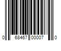 Barcode Image for UPC code 068467000070