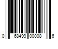 Barcode Image for UPC code 068499000086