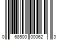 Barcode Image for UPC code 068500000623