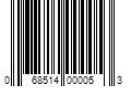 Barcode Image for UPC code 068514000053