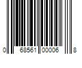 Barcode Image for UPC code 068561000068