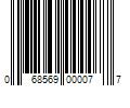 Barcode Image for UPC code 068569000077