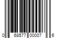 Barcode Image for UPC code 068577000076