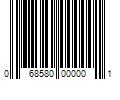 Barcode Image for UPC code 068580000001