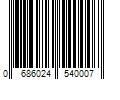 Barcode Image for UPC code 0686024540007