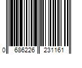 Barcode Image for UPC code 0686226231161