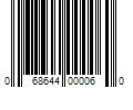 Barcode Image for UPC code 068644000060