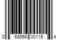 Barcode Image for UPC code 068656001154