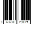 Barcode Image for UPC code 0686800250021