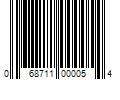 Barcode Image for UPC code 068711000054