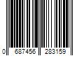 Barcode Image for UPC code 0687456283159. Product Name: MadeGood Chocolate Chip Soft Baked Cookies  Organic Snacks  0.85oz Each