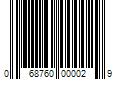 Barcode Image for UPC code 068760000029