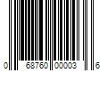 Barcode Image for UPC code 068760000036