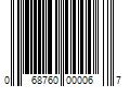 Barcode Image for UPC code 068760000067