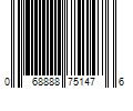 Barcode Image for UPC code 068888751476