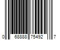 Barcode Image for UPC code 068888754927