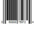 Barcode Image for UPC code 068888759724