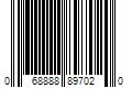 Barcode Image for UPC code 068888897020