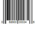 Barcode Image for UPC code 068900000346