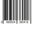 Barcode Image for UPC code 0689304360418