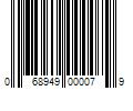 Barcode Image for UPC code 068949000079