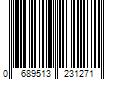 Barcode Image for UPC code 0689513231271. Product Name: Envy Facial Scrub Hyaluronic Acid & Salicylic Acid -6.75 FL OZ