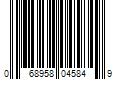 Barcode Image for UPC code 068958045849