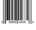 Barcode Image for UPC code 068958046358