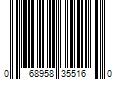 Barcode Image for UPC code 068958355160