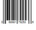 Barcode Image for UPC code 068981792536