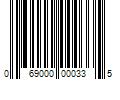 Barcode Image for UPC code 069000000335