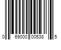 Barcode Image for UPC code 069000005385