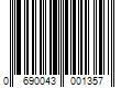 Barcode Image for UPC code 0690043001357