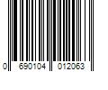 Barcode Image for UPC code 0690104012063