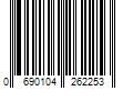 Barcode Image for UPC code 0690104262253