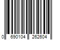 Barcode Image for UPC code 0690104262604