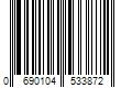 Barcode Image for UPC code 0690104533872