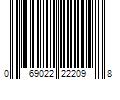 Barcode Image for UPC code 069022222098