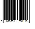 Barcode Image for UPC code 0690251051113