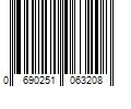 Barcode Image for UPC code 0690251063208