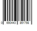 Barcode Image for UPC code 0690443851798