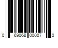 Barcode Image for UPC code 069068000070